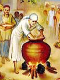 Saibaba Cooking Food