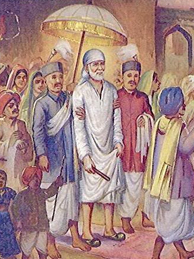 Saibab always words on Charity to the dovotes